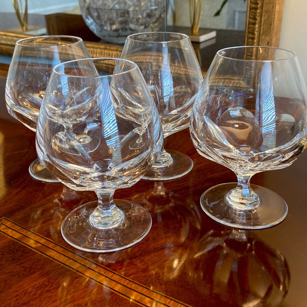 Faberge Dubary Brandy glass set of 4